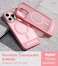 Torras UPRO Pstand Series Strong Magnetic &amp; Seamless Stand for iPhone 15 Pro Max Case, Fit for MagSafe, Mil-Grade Drop Protection, Adjustable Kickstand,Slim Frosted Matte Pink
Visit the TORRAS Store