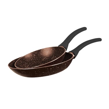 طقم طاسات جراندي - 2 قطعة - مقاسات 18-22سم