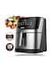 DMS Air Fryer Oven 6L 6 L 1800W Hf-6E Silver / Black