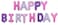 Jmd Unicorn Balloon Sets Birthday Party Supplies Latex Foil Helium Balloon Party Head Band Cake Topper Decoration (Happy Birthday Banner)