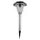 MyChoice Polypropylene Stainless Steel and Glass LED Solar Light 54.5cm