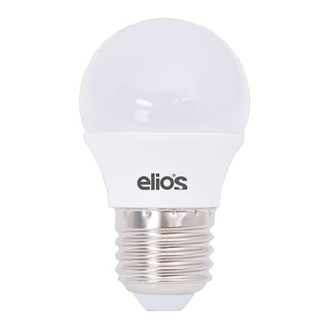 Elios Mini Globe Milky G45 LED Bulb, 5 Watt - Yellow Light