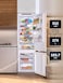 MILLEN Built-in Refrigerator, 297L, 3 Y Warranty, No Frost 2 Doors Fridge Freezer, Electronic Control, LED Backlight, Quick Cooling/Freezing, MBIM 193.3