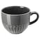 Strimmig - Mug, Stoneware Grey, 36 Cl