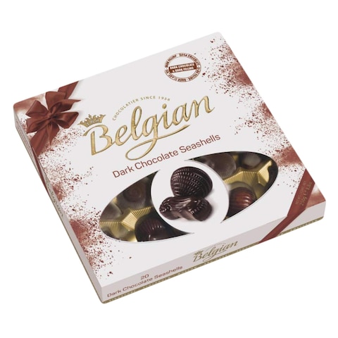 The Belgian Seashells Dark Chocolate 250g