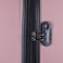 STARGOLD Hardside spinner ABS trolley luggage  set of 4 pieces with number lock-Rose Pink