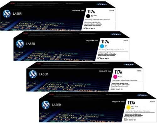 HP 117A Original Toner Kit For HP Laser 150 / HP Laser Mfp 178/179 Black / Magenta / Cyan / Yellow