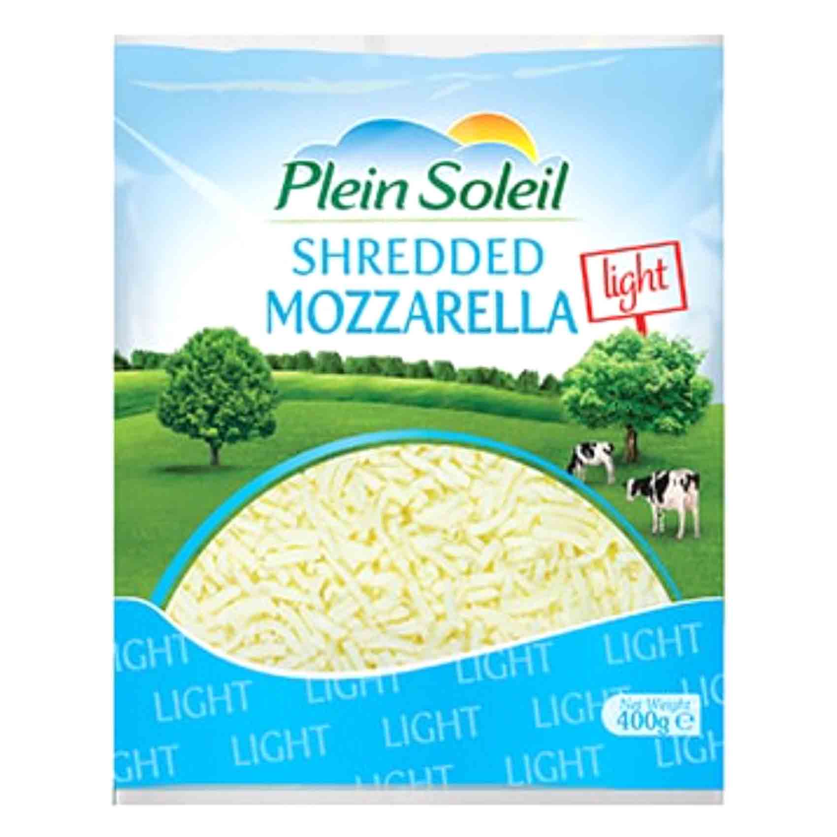 Plein Soleil Light Shredded Mozzarella Cheese 400g