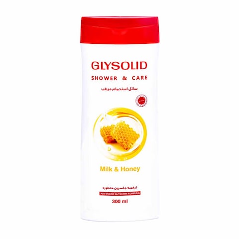 Glysolid Shower and Care Milk and Honey - 300 Ml