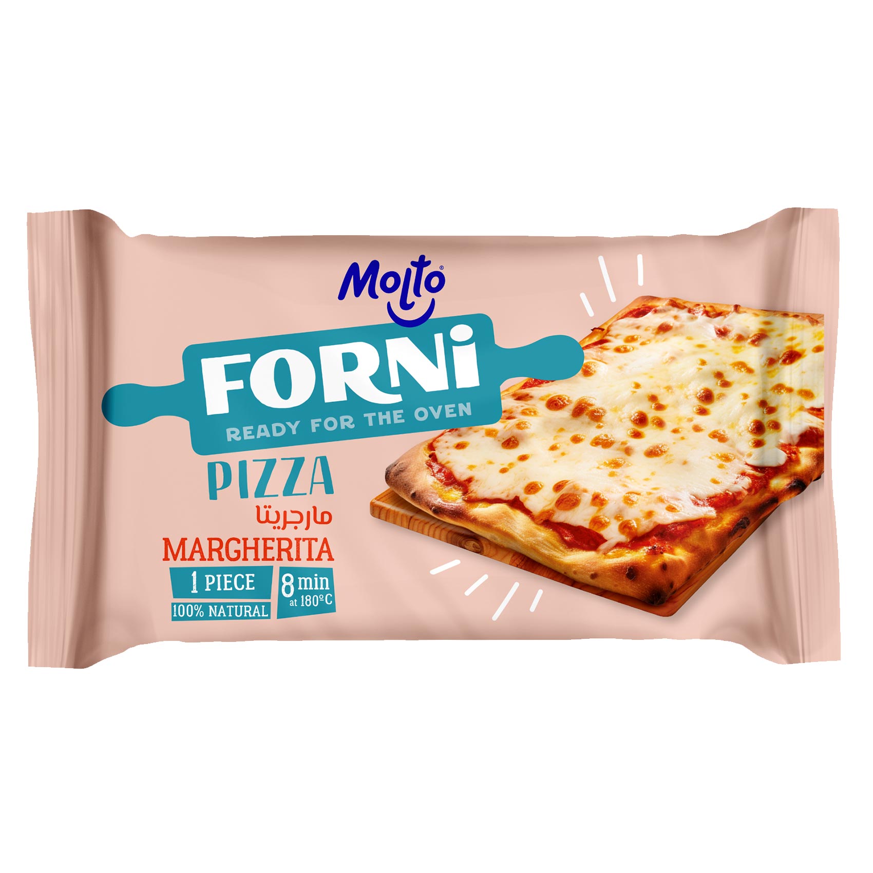 MOLTO FORNI PIZZA MARGHERITA1PC300G