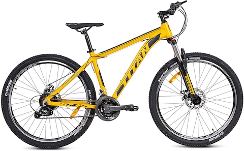 Mogoo Titan Mountain Bike 29 Inch, Yellow