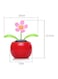 Bluelans - Solar Powered Dancing Flower Car Display Dashboard