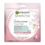 Buy Garnier SkinActive Sheet Mask Hydra Bomb Hyaluronic Acid And Chamomile White 32ml in Saudi Arabia