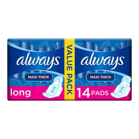 Always Maxi Thick Long Pads 14&#39;S