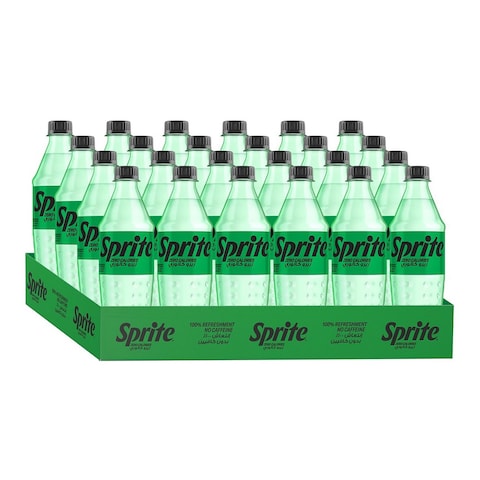 Sprite Zero Calories Soft Drink Pet Bottle 500ml Pack of 24