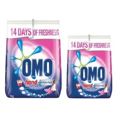 Omo Extra Fresh Detergent 1Kg  500G