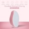 Crystal Hair Eraser,  Painless Crystal Hair Remover Tools, Soft Smooth Skin Fast &amp; Easy Crystal Hair Removal for Men and Women (Pink)