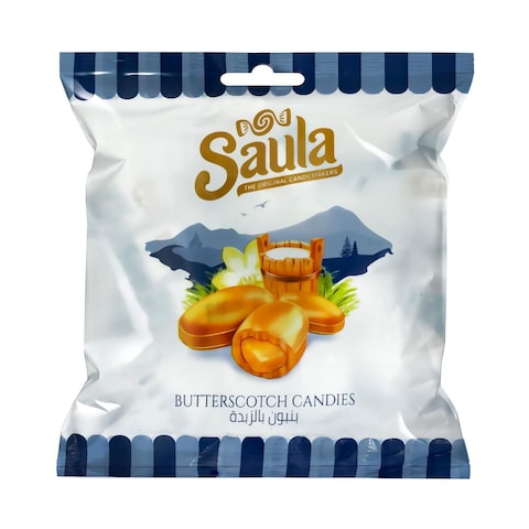 Saula Bonbon Butterscotch Candies - 10 Piece