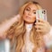 LUMEE iPhone 13 - Halo Selfie Light Case - Holographic Paris Hilton Edition
