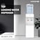 Krome Top Loading Water Dispenser, Hot And Cold Water 2 Taps, Floor Standing, Made With SUS 304 Tank And Food-Grade Silicone Gel Tube, KR-WDTL 2TW, White