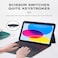 iPad 10th Generation 2022 10.9 Inch Keyboard with Touchpad for or iPad 10th Gen A2696/A2757/A2777 Detachable Wireless Keyboard Case with Pencil Holder