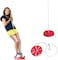 RBWTOYS Heavy Duty Disc Swing with Rope for Outdoor Play, Plastic Round Swing Seat With Rope RW-13138 Red. 