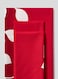 Rishahome 3-Piece Printed 180 TC Cotton Bedsheet Set Queen Size, Premium Collection, 1 Bedsheet+2 Pillow Cases, Cerise Red