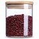 Blackstone Glass Jar Canister with Bamboo Lid Kitchen Air Tight Container YK4102 (550 ML)