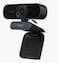 Rapoo C260 USB Full HD Webcam For PC/Laptop, 1080P - Plug And Play - Black