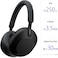 Sony Wh 1000Xm5 Wireless Noise Cancelling Headphones, Black, Standard