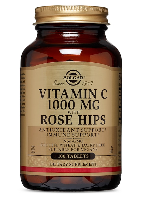 Vitamin C 1000 Mg With Rose Hips 100 Tablets