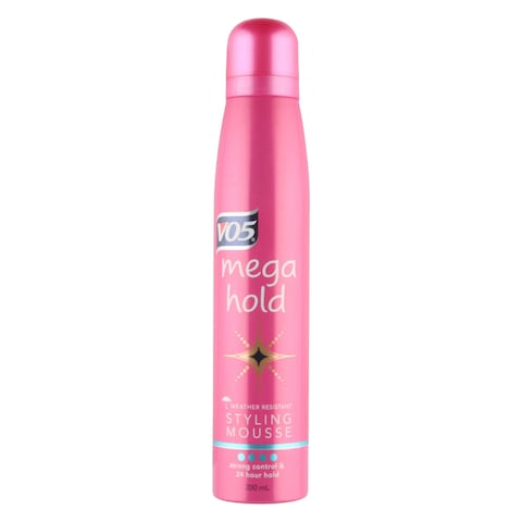 VO5 Mega Hold Styling Mousse 200ml