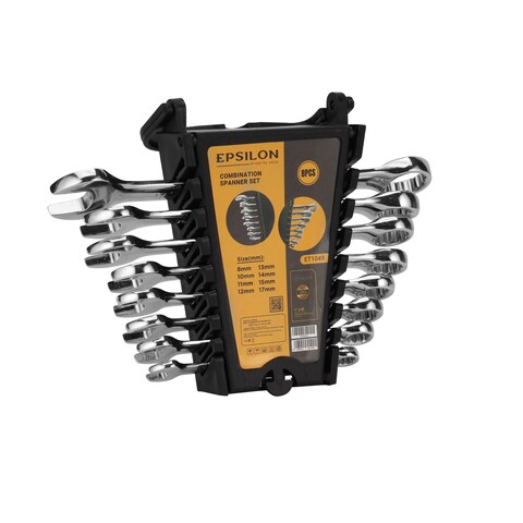 Epsilon 8 Piece Combination Spanner Set- ET1049