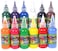 Generic 12 Color 720Ml Non Neon Washable Finger Paints Set Liquid Watercolor Paint