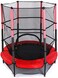 Fang Honelevo Kids 4.5 Feet Trampoline 55 Inch Trampoline With Enclosure Net And Spring Cover Padding Outdoor Trampoline Fun Summer Exercise Fitness Toys For Kids