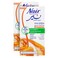 Nair Hair Remover Milk And Honey Body Wax 20 Strips White Pack of 2