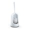 Plastic Forte Toilet Brush With High Stand, 40cm, White