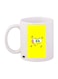 Spongebob Printed Mug Yellow/White Standard Size