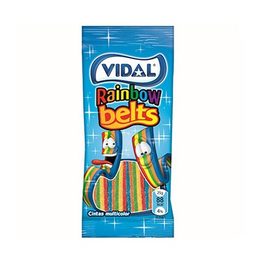 Vidal Rainbow Belts Multicolor 100GR