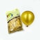 Party Time 100-Pieces 12" Metallic Gold Latex Balloons For Birthday Wedding Baby Shower Anniversary Decorations - Party Supplies