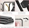 Cloth rack cloth stand Clothes Hanger Stand Clothes Dryer Rail with 8pcs Branch Hook Bottom Storage 110cm Length Large Space for Shoes Clothes Jacket Umbrella Hats Scarf Handbags