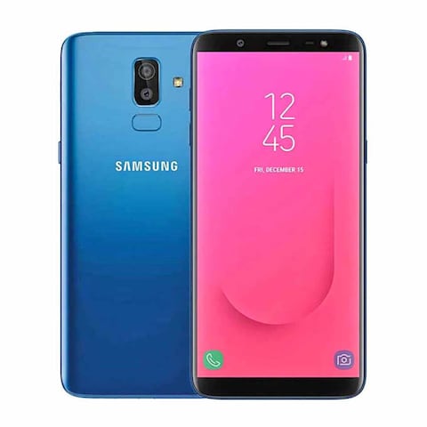 سامسونج جالكسي J8 - 64GB, 4GB رام, 4G LTE - أزرق