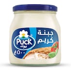 Buy Puck Processed White Cream Analogue Cheese Spread 500g in Saudi Arabia