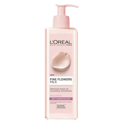 L'Oreal Fine Flower Clean Milk400Ml