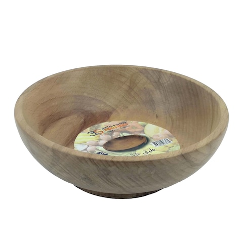 Beech Wood Bowl -15cm