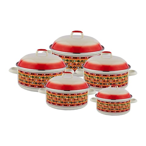 Al Saif Al Badia cookware set 10 pieces