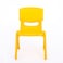 XIANGYU (28cm) yellow outdoor kids stackable plastic chair for kids