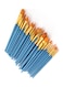 Generic 50-Piece Paint Brush Set Blue