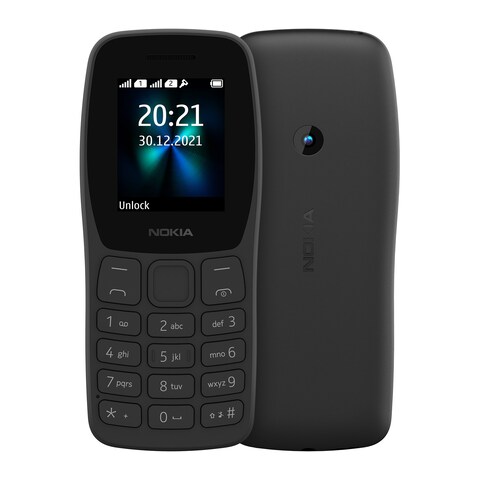 NOKIA 110 - 1.77-inch Dual SIM 2G Mobile Phone - Black