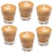 Coffee cortado glass cup set 6pcs 130ml